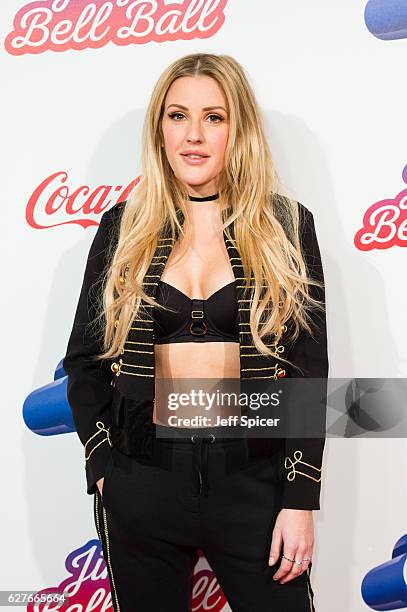 Ellie Goulding attends Capital's Jingle Bell Ball with Coca-Cola on December 4, 2016 in London, United Kingdom.