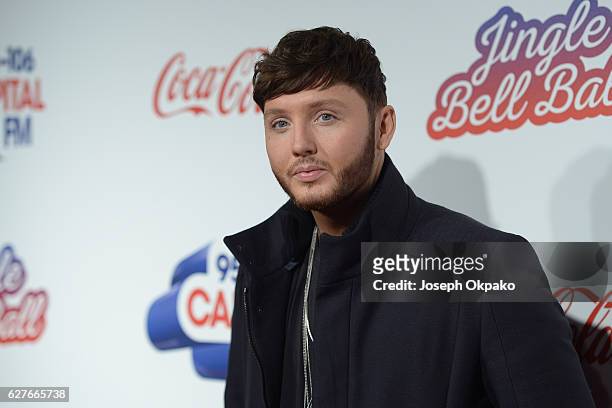 James Arthur attends Capital's Jingle Bell Ball with Coca-Cola on December 4, 2016 in London, United Kingdom.