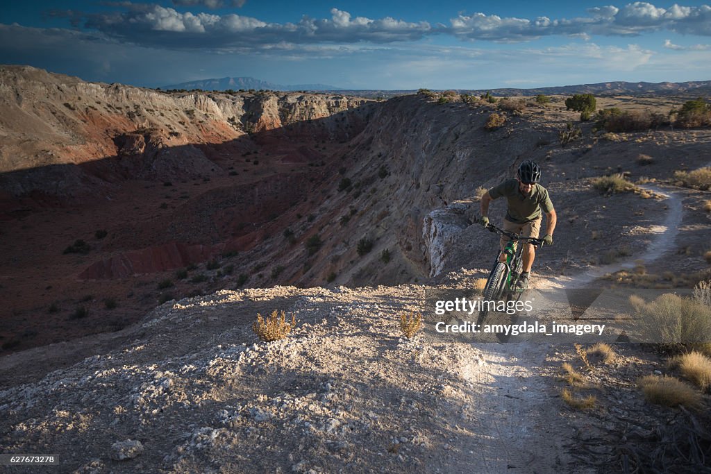 Nature man mountain biking fintess