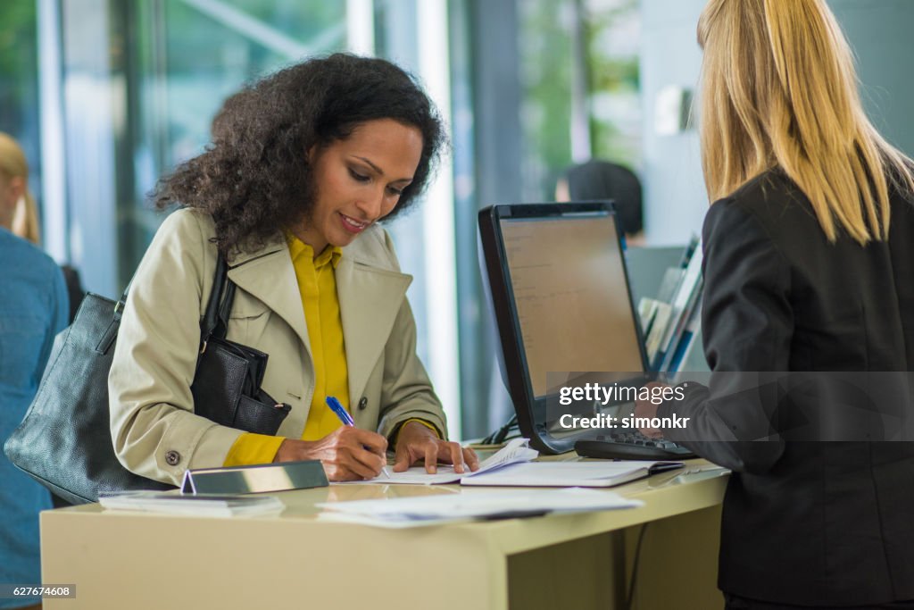 Bank Counter