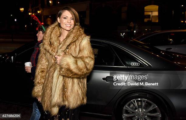 MyAnna Buring arrives in an Audi at the British Independent Film Awards at Old Billingsgate Market on December 4, 2016 in London, England.