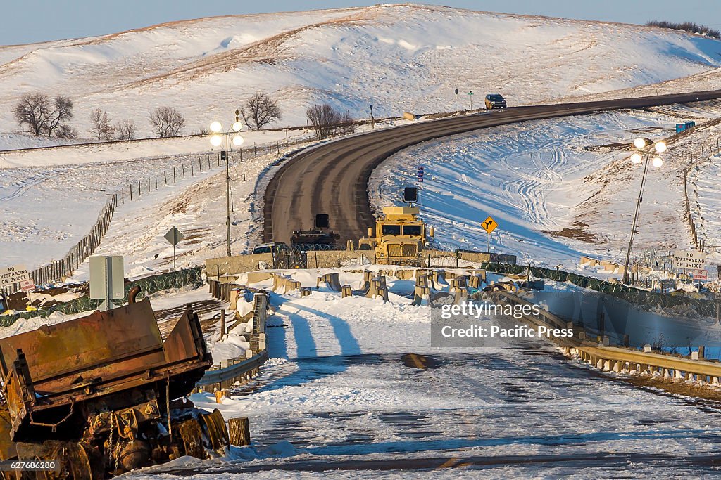 Veterans arrived en mass to Standing Rock, bringing a...