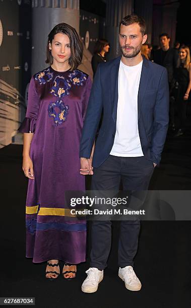 Jamie Dornan and Amelia Warner attends at The British Independent Film Awards Old Billingsgate Market on December 4, 2016 in London, England.