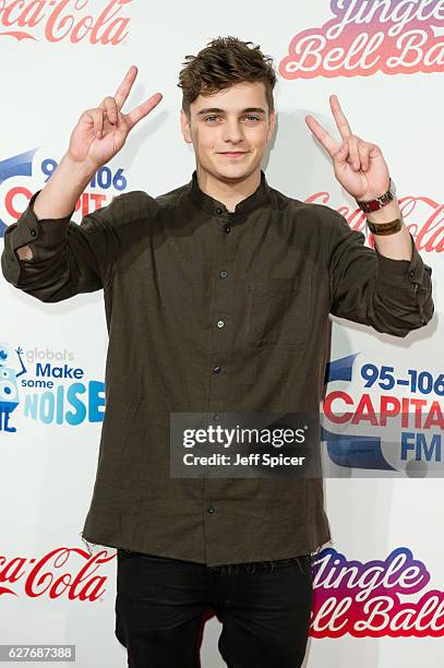 Martin Garrix attends Capital's Jingle Bell Ball with Coca-Cola on December 4, 2016 in London, United Kingdom.