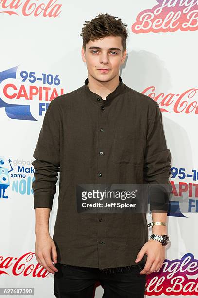 Martin Garrix attends Capital's Jingle Bell Ball with Coca-Cola on December 4, 2016 in London, United Kingdom.