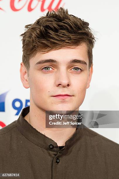 Martin Garrix attends Capital's Jingle Bell Ball with Coca-Cola on December 4, 2016 in London, United Kingdom.