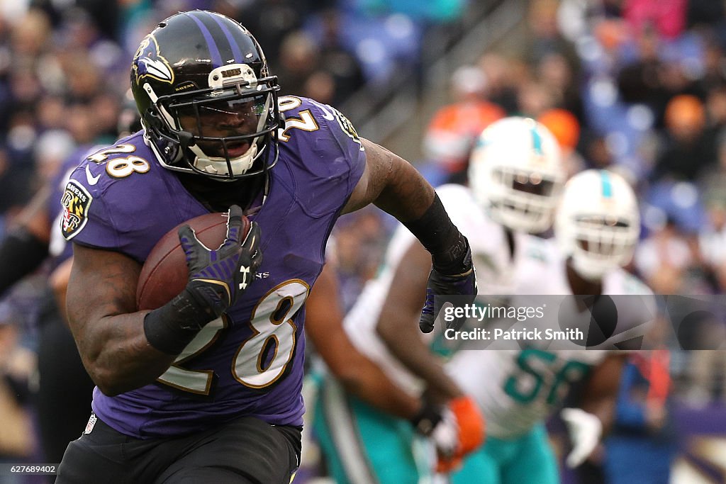 Miami Dolphins v Baltimore Ravens