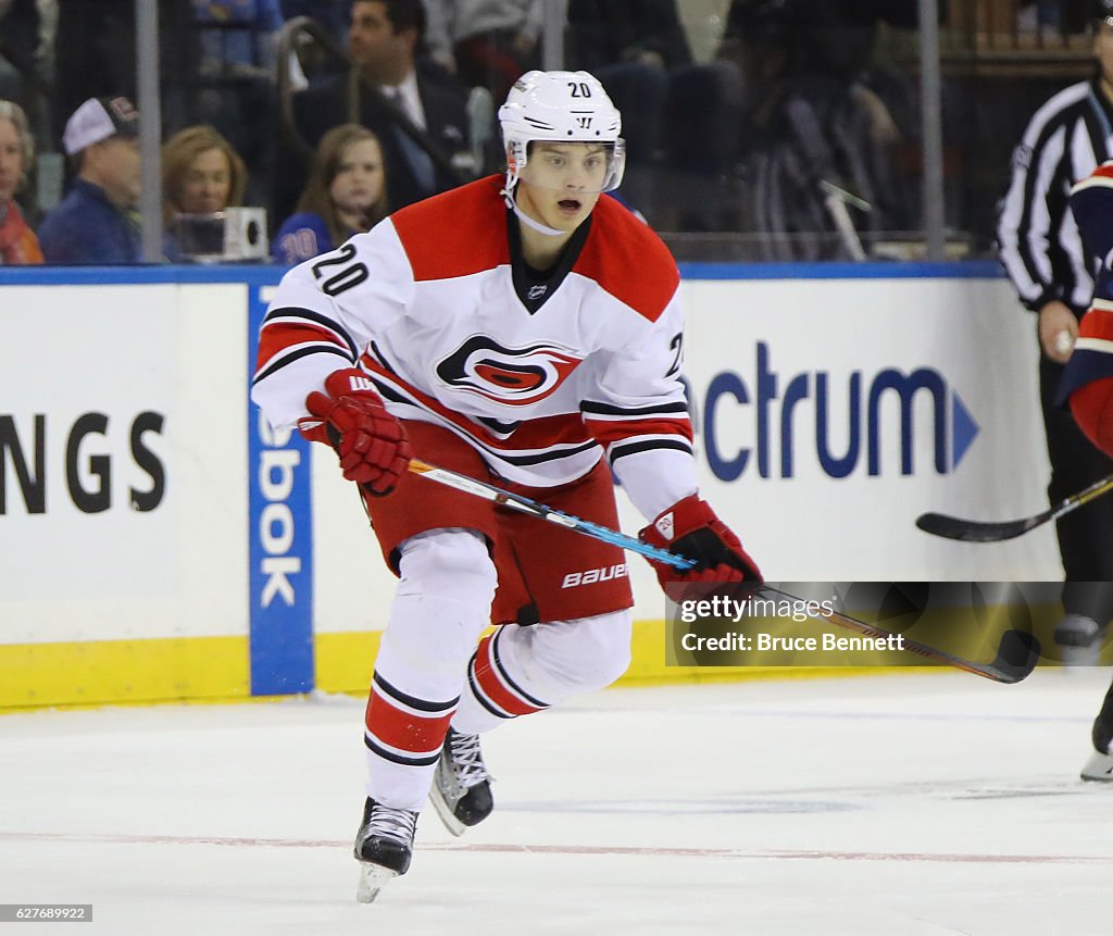 Carolina Hurricanes v New York Rangers