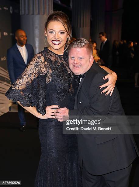 Shana Swash and Steven Brandon attend at The British Independent Film Awards Old Billingsgate Market on December 4, 2016 in London, England.