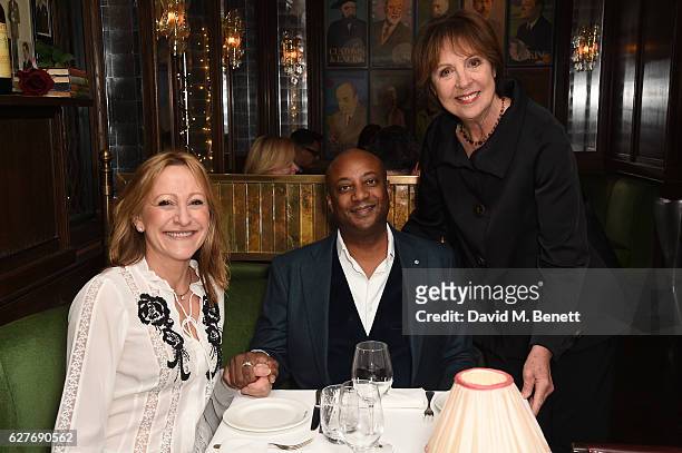 Dame Penelope Wilton attends One Night Only at The Ivy in aid of Acting for Others at The Ivy on December 4, 2016 in London, England.