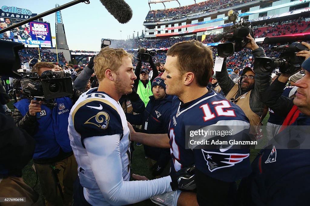 Los Angeles Rams v New England Patriots