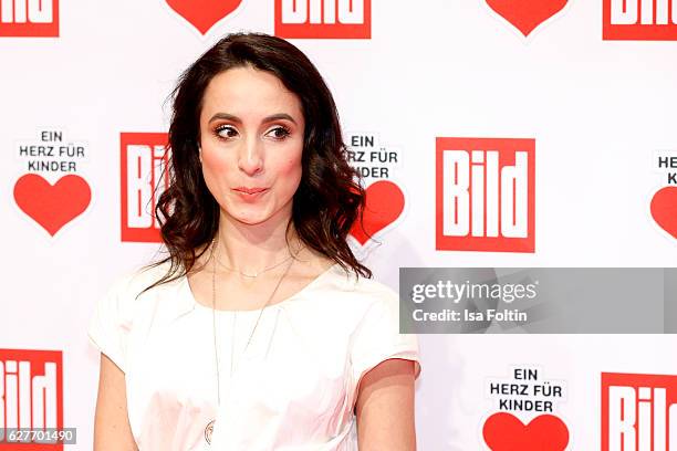 German actress Stephanie Stumph attends the Ein Herz Fuer Kinder gala on December 3, 2016 in Berlin, Germany.