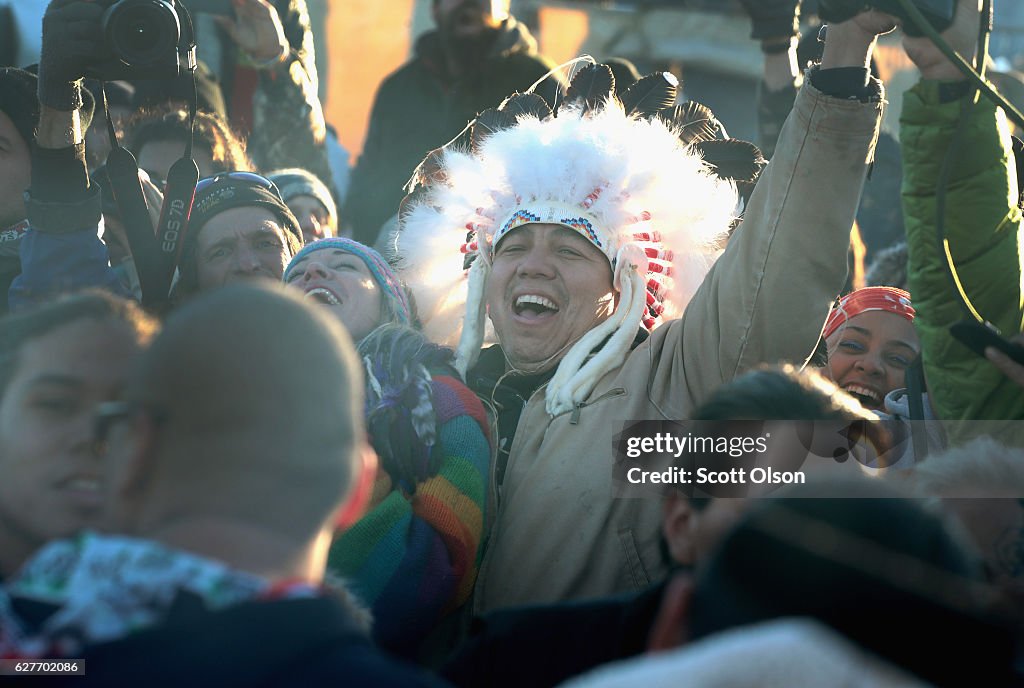 Sioux From Standing Rock Reservation Claim Victory Over Dakota Pipeline Access Project