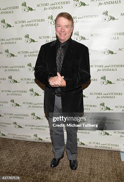 Ventriloquist Jay Johnson attends Actors And Others For Animals' Joy To The Animals luncheon fundraiser at Universal City Hilton & Towers on December...
