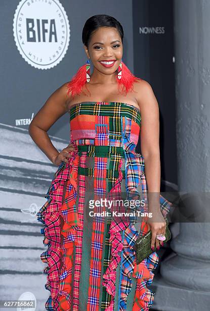Terry Pheto attends The British Independent Film Awards at Old Billingsgate Market on December 4, 2016 in London, England.