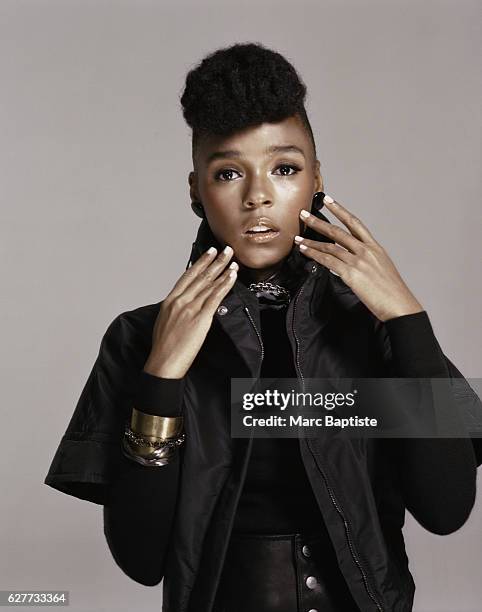 Kithe Brewster; Makeup: Aminata Gueya; Hair: Frederick Parnell. Sweater by Ralph Lauren. Jacket by Celine. Trousers by Diesel. Cuff Subversive...