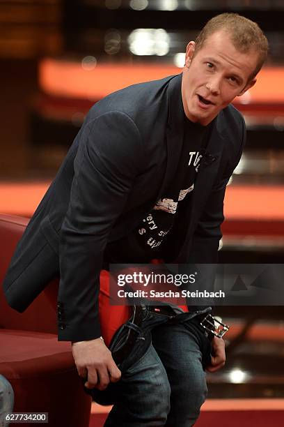 Fabian Hambuechen attends the television show 2016! Menschen, Bilder, Emotionen - RTL Jahresrueckblick on December 4, 2016 in Cologne, Germany.