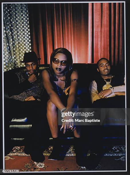 Foxy Brown, Nas and AZ