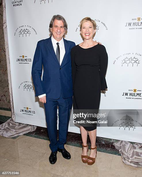 David Rockwell and Annette Bening attend the 2016 New York Stage and Film Winter Gala at The Plaza Hotel on December 4, 2016 in New York City.