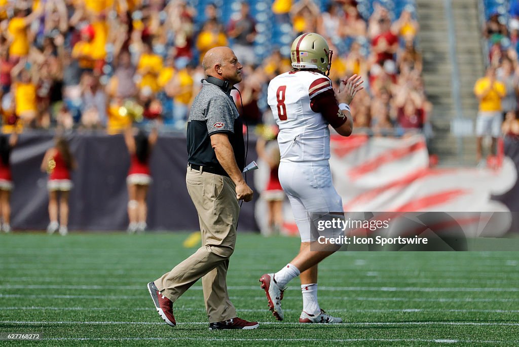 NCAA FOOTBALL: SEP 10 Boston College at UMass