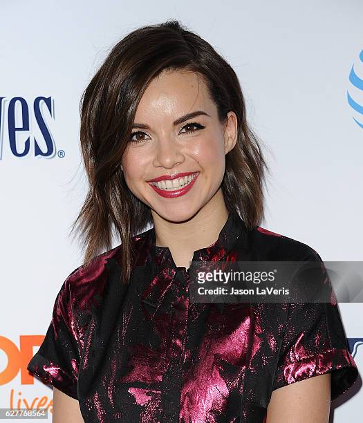 Ingrid Nilsen attends the TrevorLIVE Los Angeles 2016 fundraiser at The Beverly Hilton Hotel on December 4, 2016 in Beverly Hills, California.