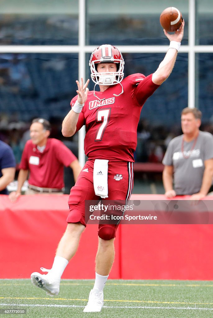 NCAA FOOTBALL: SEP 10 Boston College at UMass