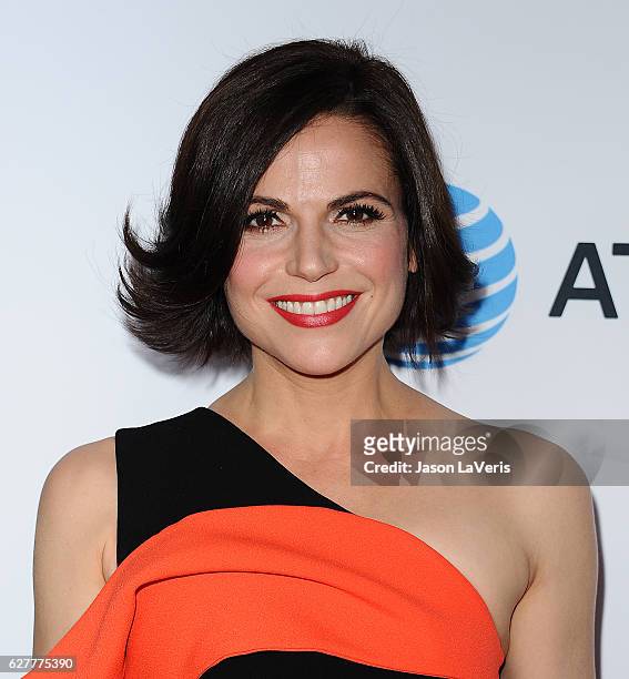 Actress Lana Parrilla attends the TrevorLIVE Los Angeles 2016 fundraiser at The Beverly Hilton Hotel on December 4, 2016 in Beverly Hills, California.