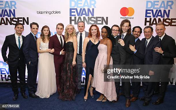 Benj Pasek, Steven Levenson, Laura Dreyfuss, Ben Platt, Rachel Bay Jones, Michael Park, Jennifer Laura Thompson, Kristolyn Lloyd, Will Roland, Mike...