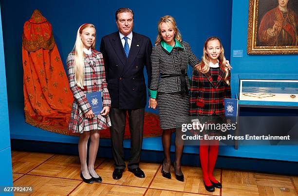 Duke of Castro Prince Carlo of Bourbon-Two Sicilies, Duchess of Castro Princess Camilla of Bourbon-Two Sicilies, Duchess of Capri Maria Clara...