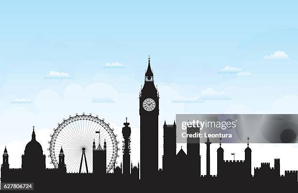 london (buildings are complete, moveable and highly detailed) - clock tower 幅插畫檔、美工圖案、卡通及圖標