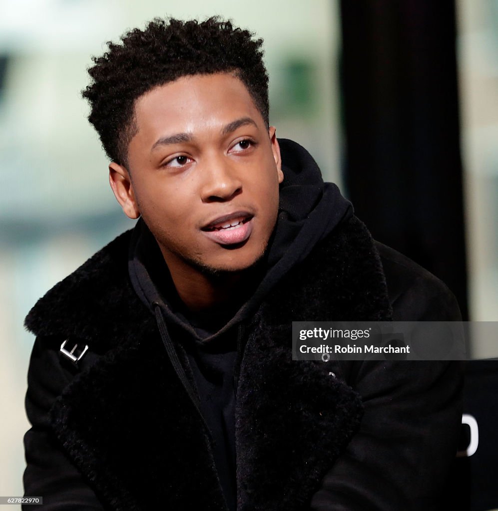 Build Presents Jacob Latimore Discussing His New Film "Collateral Beauty"