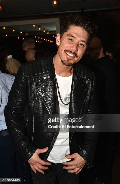 Pictured: Dancer/Choreographer Bryan Tanaka at the "Mariah's World" Premiere at Catch in New York, NY on December 4, 2016 --