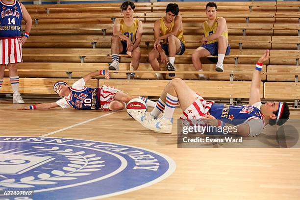 Globetrotters" - When Adam attends a Globetrotters game, he falls in love with the "theatrics" of the team and tries doing his own tricks on the...