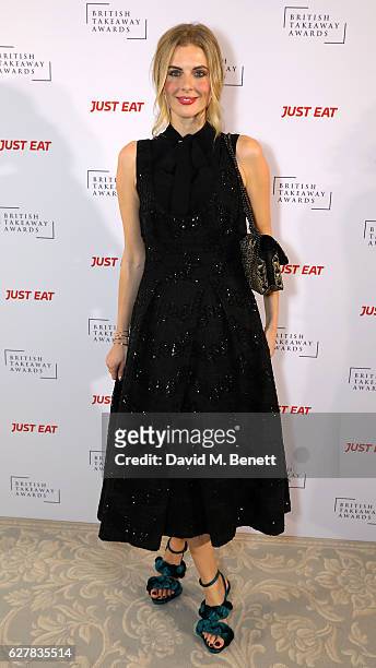 Donna Air attends the annual British Takeaway Awards, in association with Just Eat at the Savoy Hotel, in London. The Annual awards are held to...