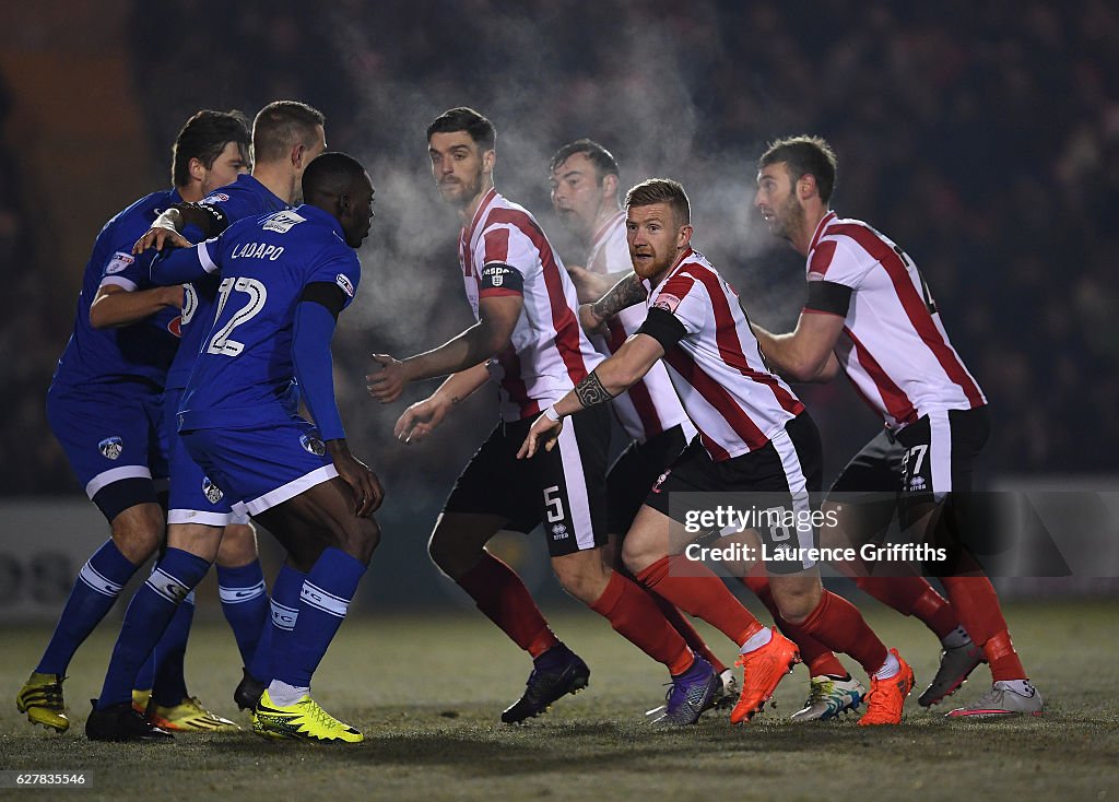 Lincoln City v Oldham Athletic - The Emirates FA Cup Second Round