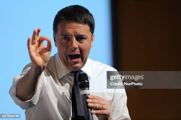 Matteo Renzi Italian politician, President of the Council of Ministers of the Italian Republic and National Secretary of the PD - Democratic Party...