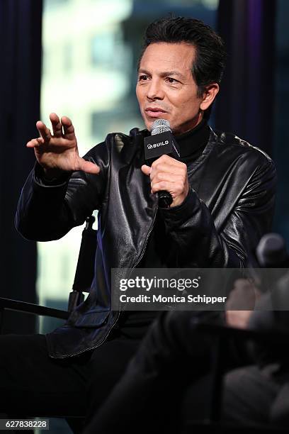 Actor Benjamin Bratt speaks at Build Presents Benjamin Bratt at AOL HQ on December 5, 2016 in New York City.