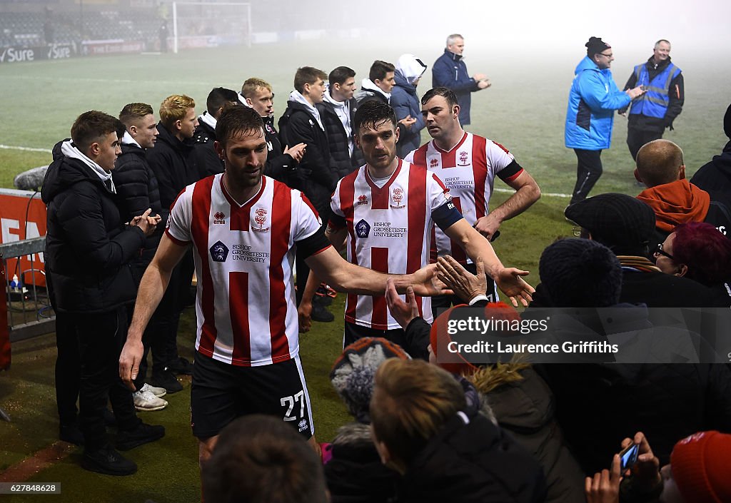 Lincoln City v Oldham Athletic - The Emirates FA Cup Second Round