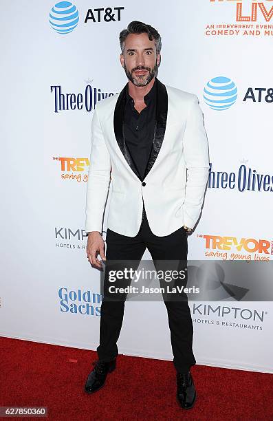 Robert Sepulveda Jr. Attends the TrevorLIVE Los Angeles 2016 fundraiser at The Beverly Hilton Hotel on December 4, 2016 in Beverly Hills, California.