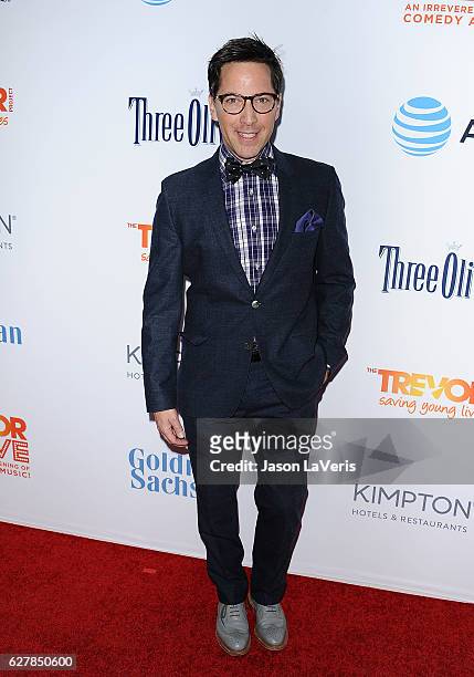 Actor Dan Bucatinsky attends the TrevorLIVE Los Angeles 2016 fundraiser at The Beverly Hilton Hotel on December 4, 2016 in Beverly Hills, California.