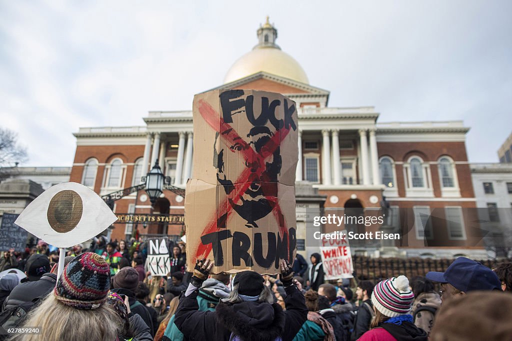 Boston Students Organize Anti-Trump Walkout