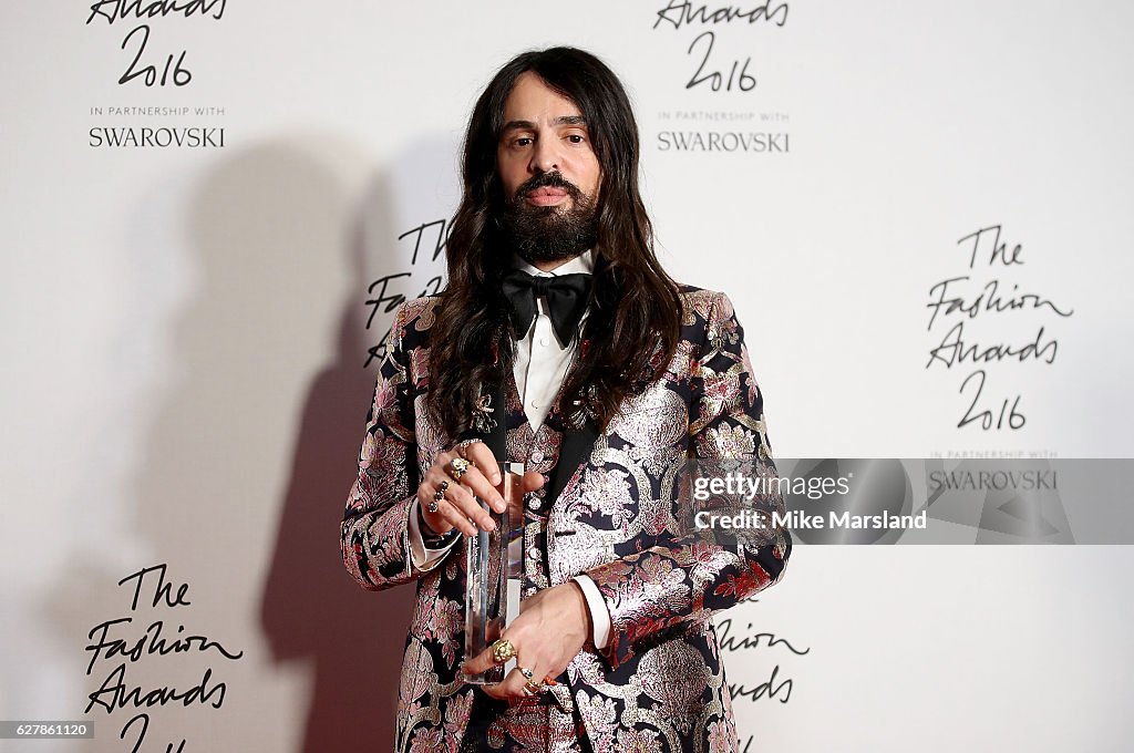 The Fashion Awards 2016 - Winners Room