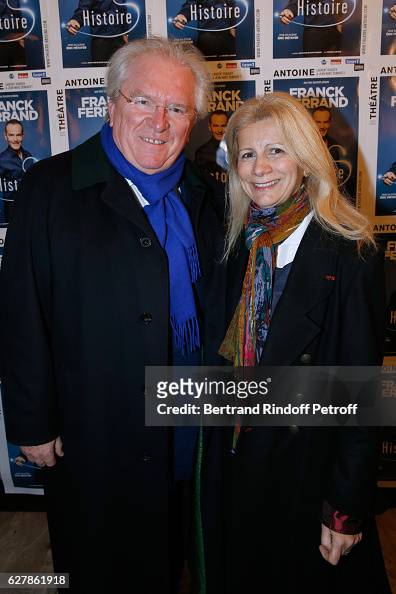 Alain Duault and his wife Catherine attend Franck Ferrand performs in ...