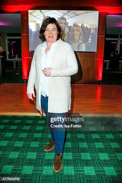 German moderator Vera Int-Veen attends the 1st Anniversary Celebration Of Berlin Blonds on December 5, 2016 in Berlin, Germany.