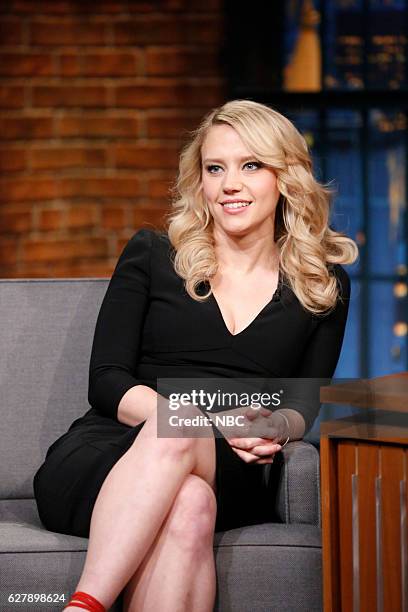 Episode 456 -- Pictured: Comedian Kate McKinnon during an interview on December 5, 2016 --