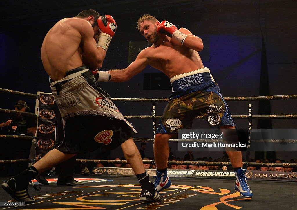 Boxing at Paisley Lagoon Centre