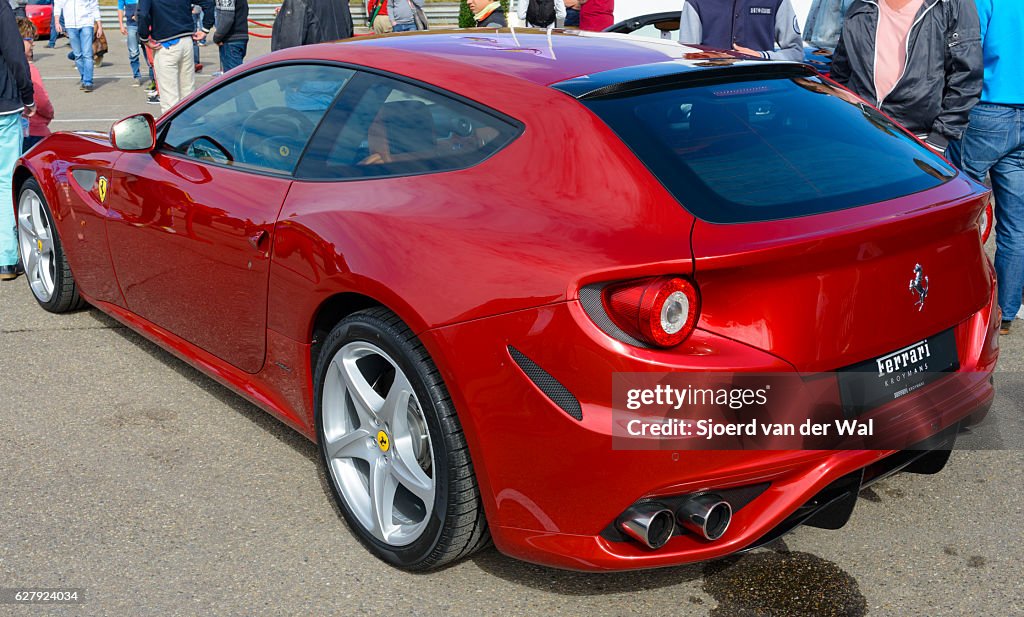 Ferrari Ff Gran Turismo Sports Car Rear View High-Res Stock Photo ...