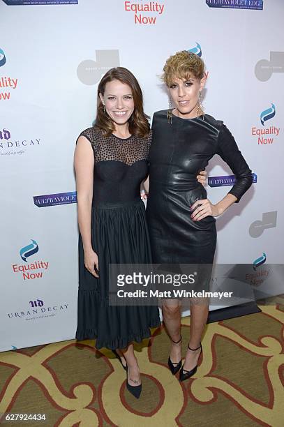 Honorary Host Committee Member Bethany Joy Lenz and actress JC Coccoli attend Equality Now's third annual "Make Equality Reality" Gala on December 5,...