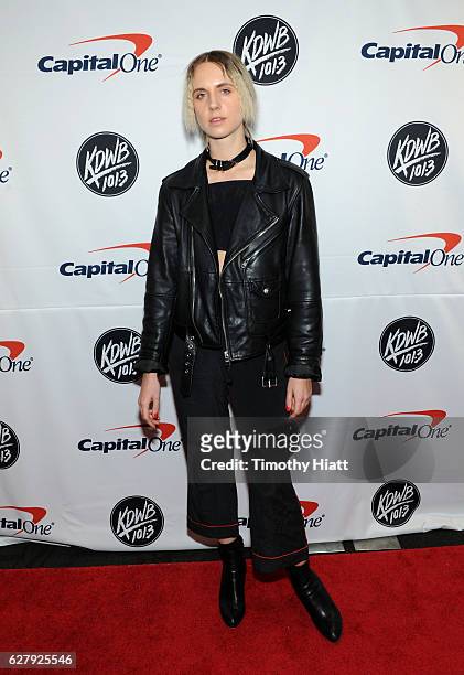 Singer/songwriter MØ attends 101.3 KDWB's Jingle Ball 2016 presented by Capital One at Xcel Energy Center on December 5, 2016 in St Paul, Minnesota.