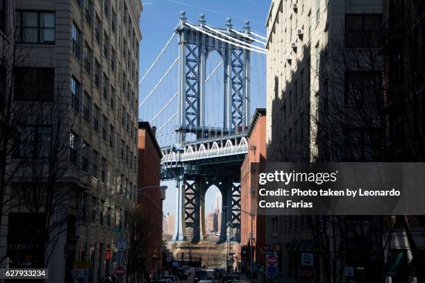 manhattan bridge - leonardo costa farias bildbanksfoton och bilder